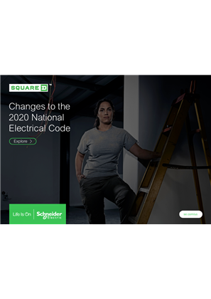 Image of Changes to the 2020 National Electrical Code eGuide Brochure
