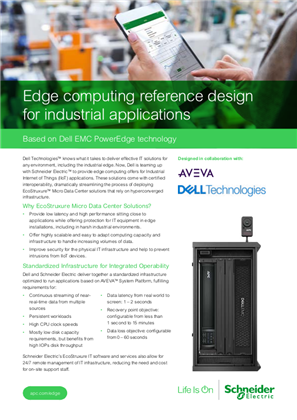Image of Industrial Edge Computing Reference Design Based on Dell Technologies Power Edge Technology