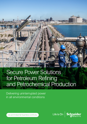 Image of Secure Power Solutions for Petroleum Refining and Petrochemical Production