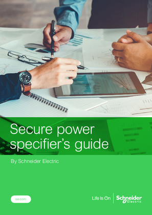 Image of Specifier’s Guide to Secure Power Solutions
