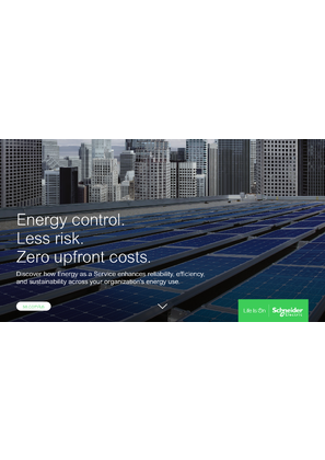 Image of Energy control. Less risk. Zero upfront costs. — Energy as a Service e-guide