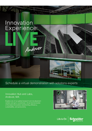 Image of Innovation Experience Live Andover Brochure
