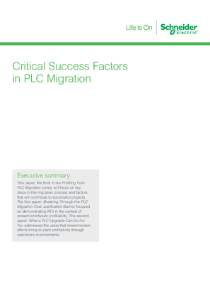Image of Critical Success Factors in PLC Migration