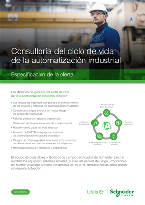Imagen de Consultoría del ciclo de vida de la automatización industrial