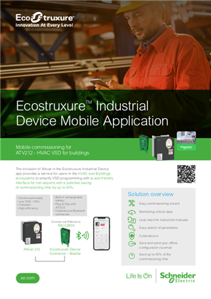 صورة EcoStruxure Industrial Device Mobile Application