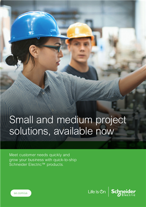 Image of Small and medium project solutions, available now - brochure