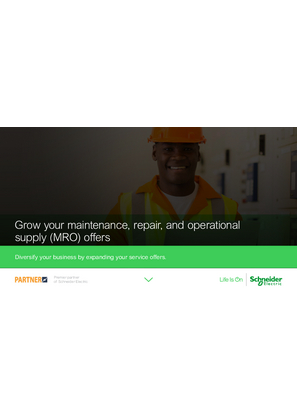 Image of Grow your maintenance, repair, and operational supply (MRO) offers