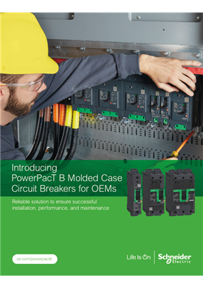 Image of Introducing PowerPacT B Molded Case Circuit Breakers for OEMs
