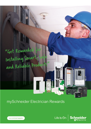 Image of mySchneider Electricians Rewards Program