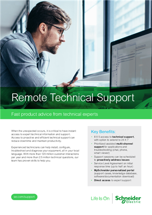 Bild von Remote Technical Support