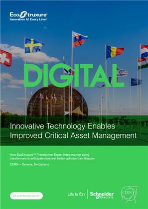 Image of CERN Customer Success story leaflet