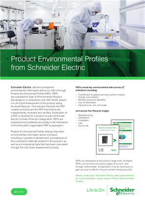 Imagen de Understanding Product Environmental Profiles (PEPs)– What’s Included?