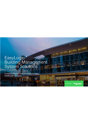 Image of EasyLogic™ Building Management System Solutions | eBrochure