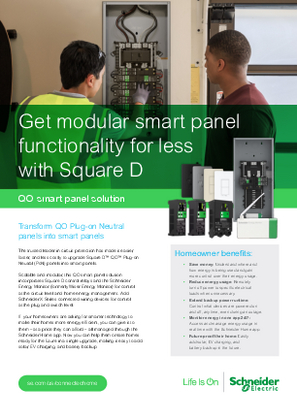 Image of QO Smart Panel Solution Brochure
