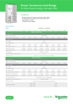 Podoba osebe PCU- AC Coupled Data Sheet EcoStruxure Microgrid Flex IEC