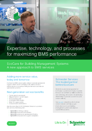 Image of EcoCare for Building Management Systems: A new approach to BMS services