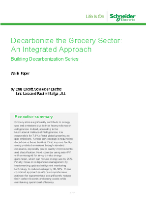 Image of Decarbonize the Grocery Sector: An Integrated Approach