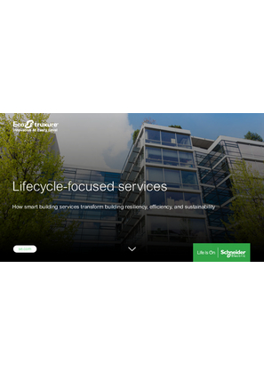 Image of Lifecycle-focused services for buildings