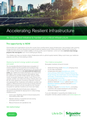 Image of Accelerating Resilient Infrastructure