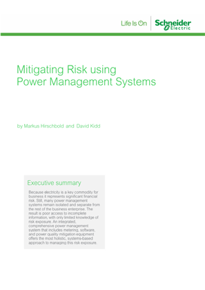 Image of Mitigating Risk Using Power Management Systems