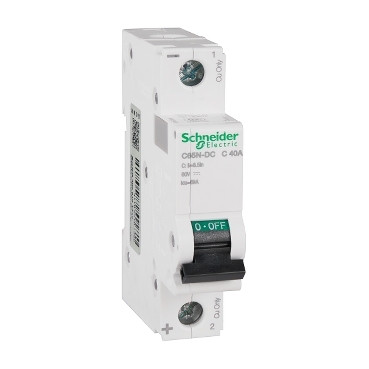 的映像 A9N22409 : C65N-DC 断路器, C曲线, 40A, 1P, Icu=6kA
