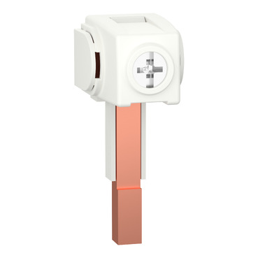 的映像 A9XPCM04 : 绝缘连接端子，适用于 1/2/3/4P MCB 的梳状