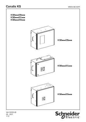 的映像 KSB...DB/DC/DD... - TAP-OFF UNIT COMPACT NS - 说明页