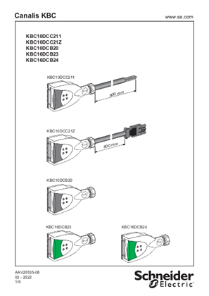 Obrázek KBC1oDCooo - 10/16A TAP-OFF UNIT - Instruction Sheet