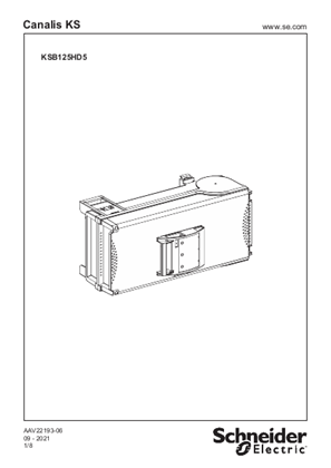 イメージ KSB125HD5 - 125A TAP-OFF UNIT FUSE T00 - Instruction Sheet