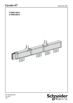 Obrázek KTB0074ZA4/KTB0404ZA4 - HOTI TOP BRACKET - Instruction Sheet