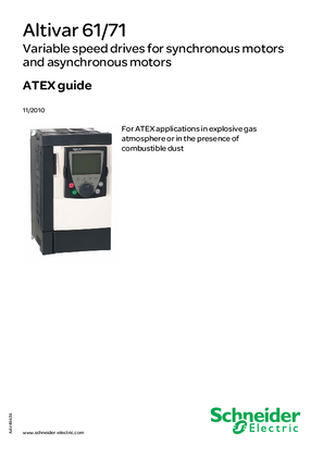 Imagem de ATV61/71 ATEX guide