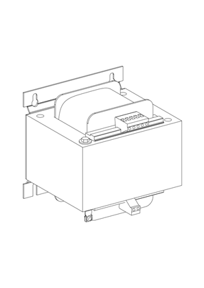 的映像 voltage transformer - 230..400 V - 1 x 115 V - 1600 VA