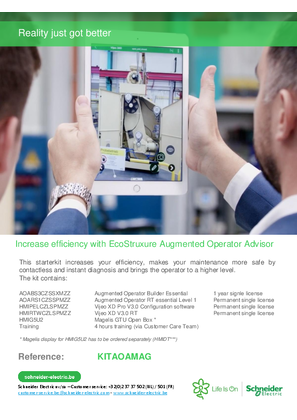 Image of Increase efficiency with EcoStruxure Augmented Operator Advisor