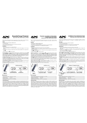 Image of Essential Surge Protector P5B Series 230 V