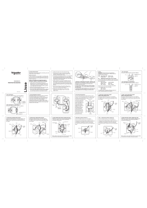 Image of Instructions for Lisse Electrical Accessories