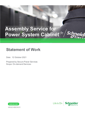 Imagen de Assembly Service for Power System Cabinet