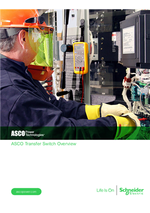 Image of ASCO Transfer Switch Overview