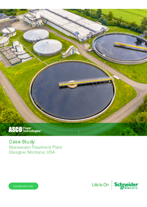 Image of ASCO Case Study: Wastewater Treatment Plant Glasgow, Montana, USA
