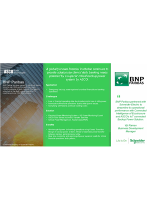 Image of ASCO Case Study | BNP Paribas