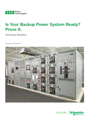 Imagen de ASCO Data Bulletin | Is Your Backup Power System Ready? Prove It.