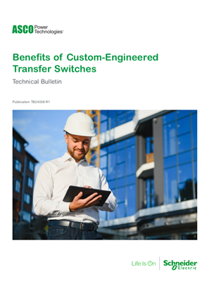 Image of ASCO Data Bulletin | Benefits of Custom-Engineered Transfer Switches