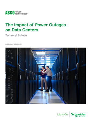 Image of ASCO Data Bulletin | The Impact of Power Outages on Data Centers
