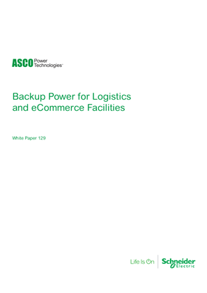 ASCO White Paper | Backup Power for Logistics and eCommerce Facilities