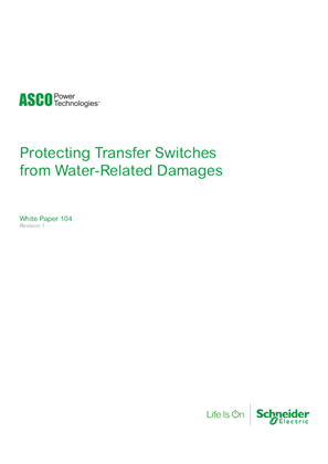 Afbeelding van ASCO White Paper | Protecting Transfer Switches from Water-Related Damages