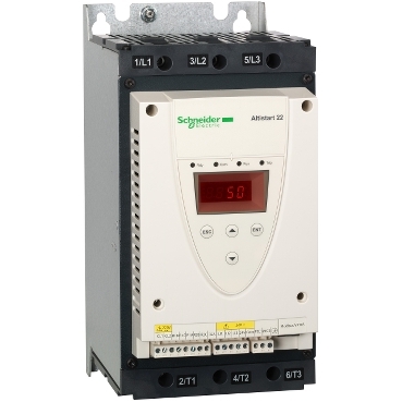 的映像 ATS22D75Q : 软起动器-ATS22-控制电压 220V-电源电压 230V(18.5kW)/400...440V(37kW)