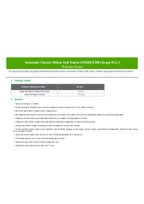 Image of ATS480 DTM Library