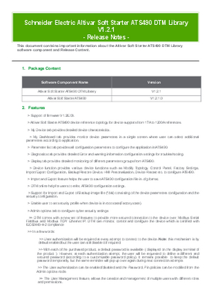 的映像 ATS490 DTM Library