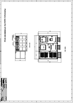 Image of ATV6000 MV Drive Layout