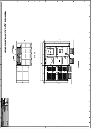 Image of ATV6000 MV Drive Layout