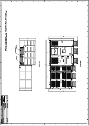 Image of ATV6000 MV Drive Layout